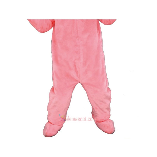 Pink Bunny Mascot Costume