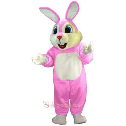 Pink Rabbit Lightweight Mascot Costume