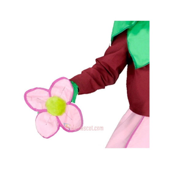 Cute Pink flowers Mascot Costume