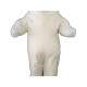 Short Hairs Polar Bear Mascot Costume