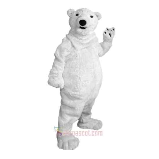 Polar Bear Mascot Costume