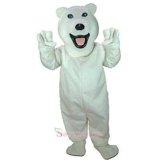Polar Bear Mascot Costume