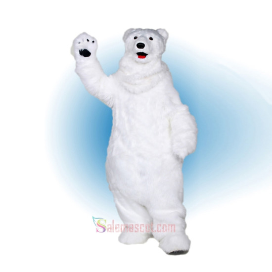 Polar Bear Mascot Costume