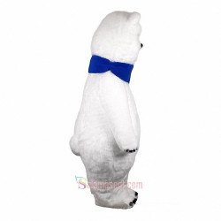 Polar Bear Mascot Costume