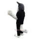 Police Gray Wolf Cartoon Mascot Costume