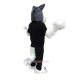 Police Gray Wolf Cartoon Mascot Costume
