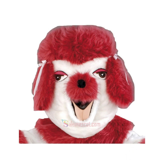 Poodle Dog Mascot Costume