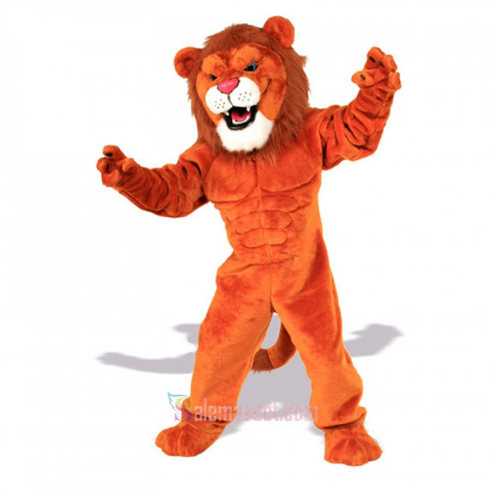 Power Cat Lion Mascot Costume