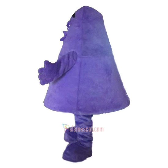 Purple Monster Cartoon Mascot Costume