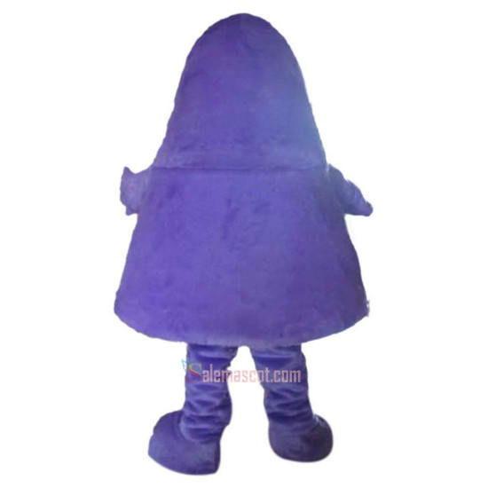 Purple Monster Cartoon Mascot Costume