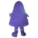 Purple Monster Cartoon Mascot Costume