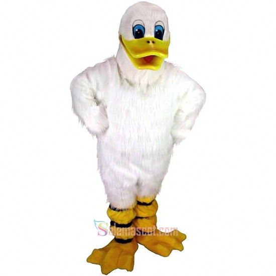 Quackers the Duck Mascot Costume