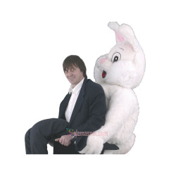 White Rabbit Mascot Costume
