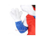 Cute Blue Rabbit Mascot Costume