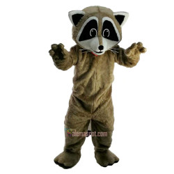 Racoon Wildcat Cartoon Mascot Costume