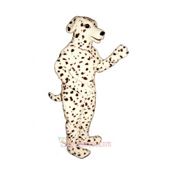 Realistic Dalmatian Mascot Costume
