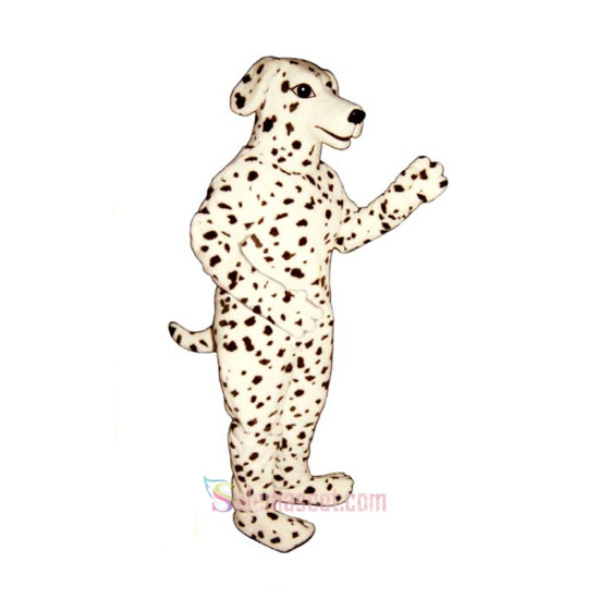 Realistic Dalmatian Mascot Costume