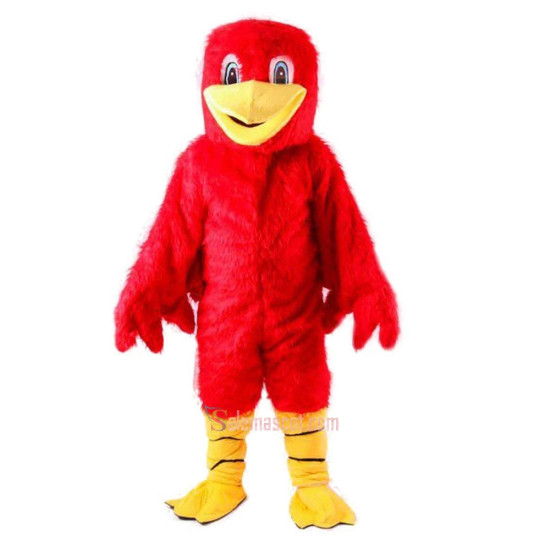 Red Bird Cartoon Mascot Costume