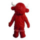 Red Bull Cartoon Mascot Costume