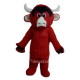 Red Bull Cartoon Mascot Costume