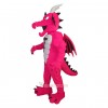 Red Dragon Mascot Costume
