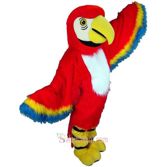 Red Macaw Lightweight Mascot Costume