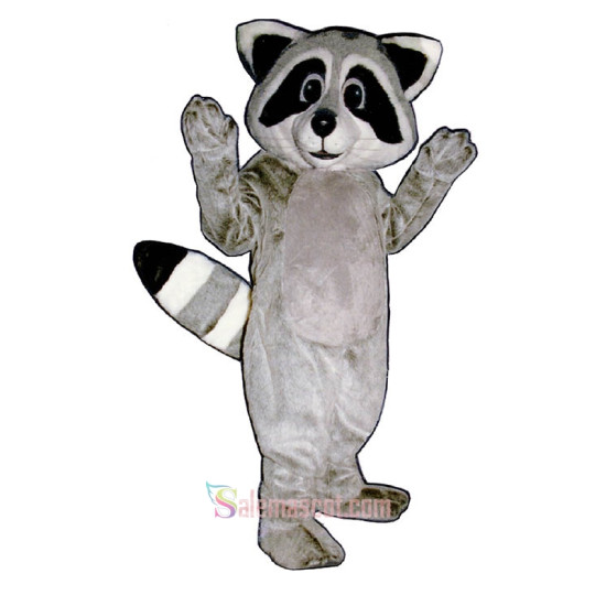 Robbie Raccoon Mascot Costume