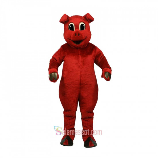 Ruddy Redpig Mascot Costume