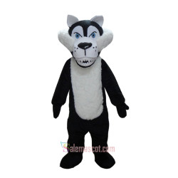 Black Wolf Mascot Costume