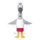 Crane Bird Mascot Costume