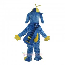 Blue Dog Mascot Costume