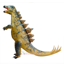 Adult Stegosaurus Dinosaur Inflatable Mascot Costume