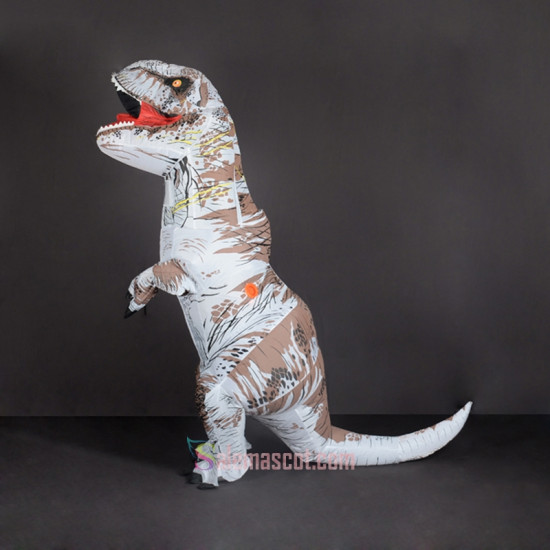 Inflatable Dinosaur T REX Mascot Costume