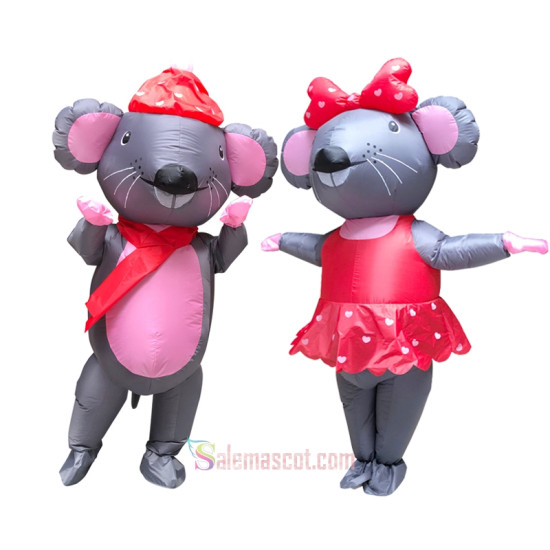 Mouse Inflatable Mascot Costume