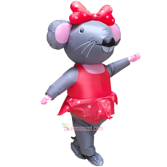 Mouse Inflatable Mascot Costume
