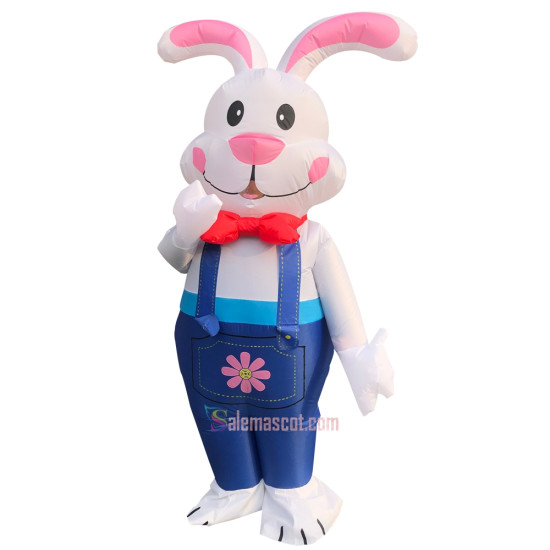 Easter Rabbit Inflatable Mascot Costume