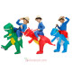 Purim Unicorn Dinosaur Inflatable Mascot Costume