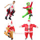 Unisex adult Santa Claus inflatable Mascot Costume