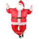 Unisex adult Santa Claus inflatable Mascot Costume
