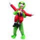 Unisex adult Santa Claus inflatable Mascot Costume