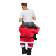 Unisex adult Santa Claus inflatable Mascot Costume