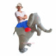 Adult Elephant Inflatable Mascot Costume