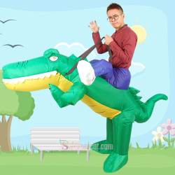 Crocodile Inflatable Mascot Costume