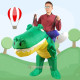 Crocodile Inflatable Mascot Costume Crocodile Inflatable Mascot Costume