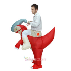 Adult Parasaurolophus Inflatable Mascot Costume