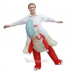 Adult Parasaurolophus Inflatable Mascot Costume