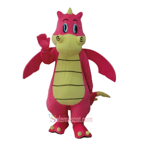 Cartoon Dragon Dinosaur Mascot Costume Cartoon Dragon Dinosaur Mascot Costume