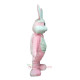 Furry Pink Bunny Rabbit Mascot Costume