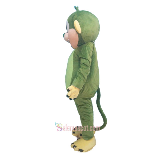 Green Monkey Custom Mascot Costume