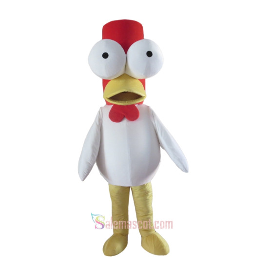 Big Eyes Chick Duck Custom Mascot Costume